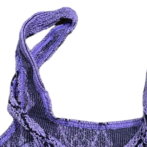 Bond Eye Limeade Edition Violet Python Bikini Top - Picture 10 of 14